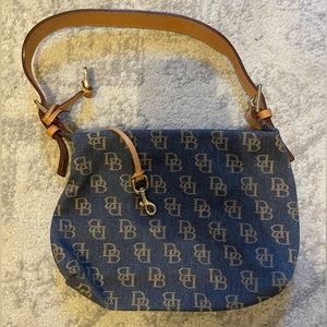 DOONEY & BOURKE mini purse / mini shoulder sac denim